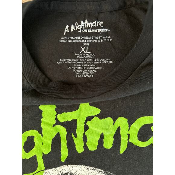 PCS A Nightmare on Elm Street Tee – XL – Freddy Krueger Horror Grail - EUC - Picture 3 of 5